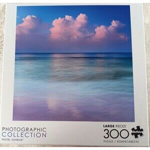 Pastel Sunrise 300 Large Piece Jigsaw Puzzle Photographic by Buffalo Games